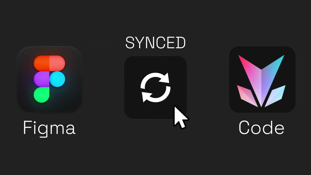 Icons of Figma and Vivid being synced